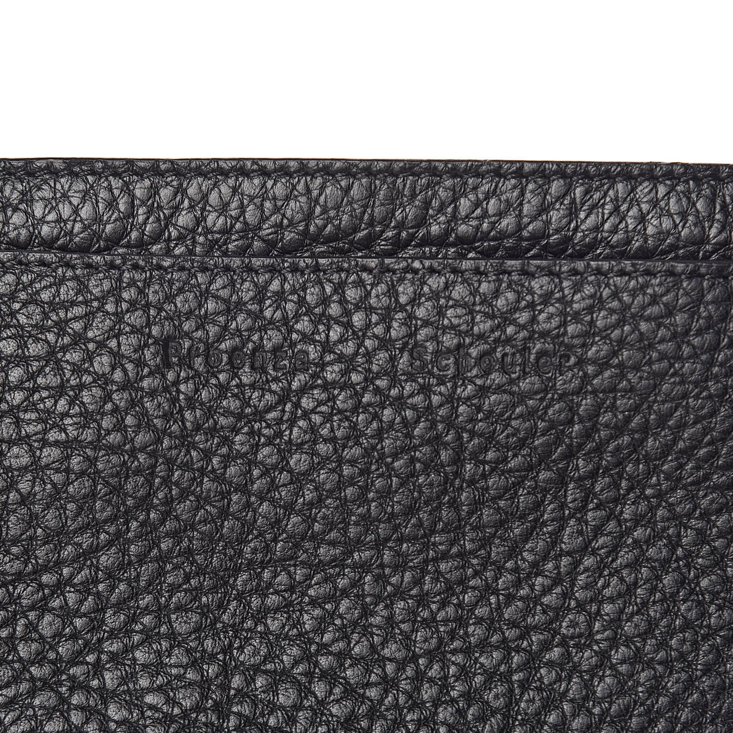 Proenza Schouler Pebbled Calfskin Double Sided PS Courier Bag Black 6 of 9