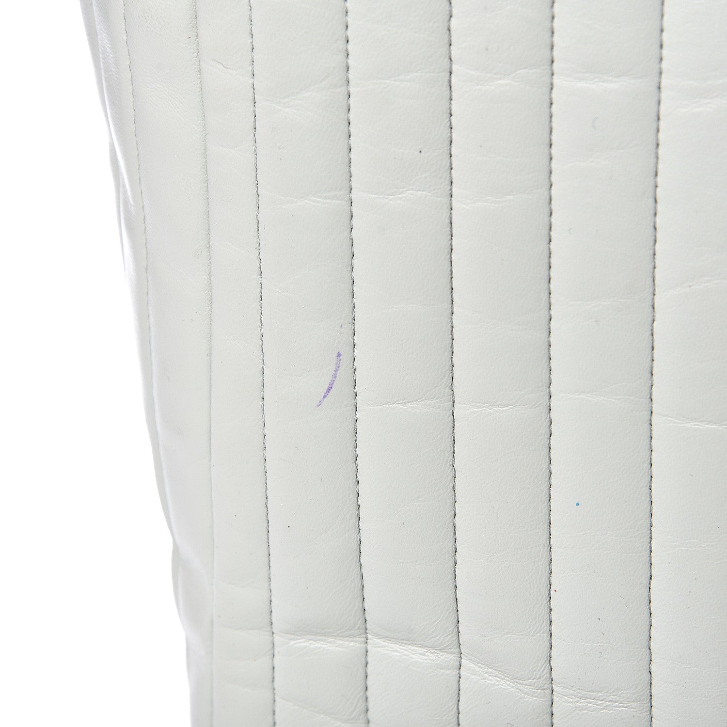 Chanel Lambskin Vertical Quilted Large Mademoiselle Tote Light Green 17 of 23
