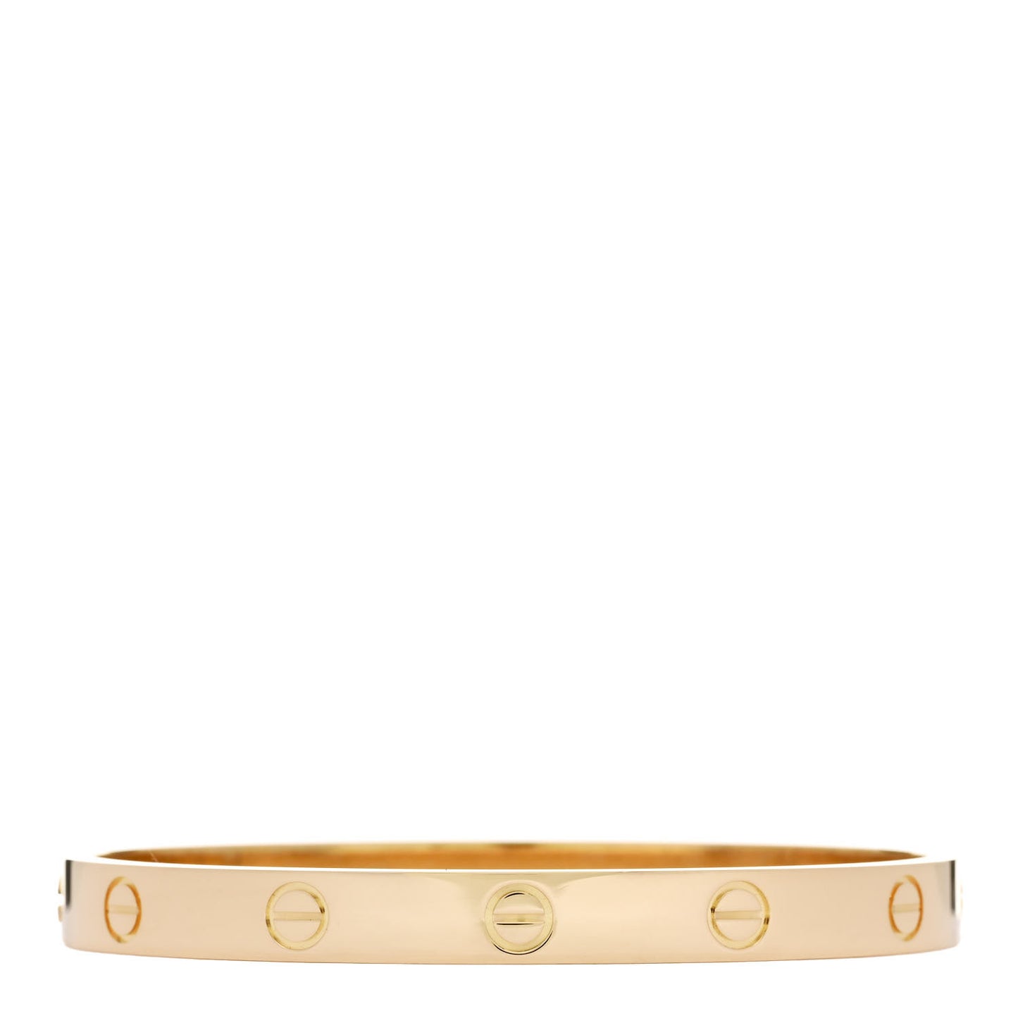 18K Yellow Gold LOVE Bracelet 17