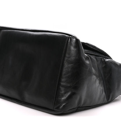 Balenciaga Calfskin Large Monaco Sling Shoulder Bag Black 9 of 9