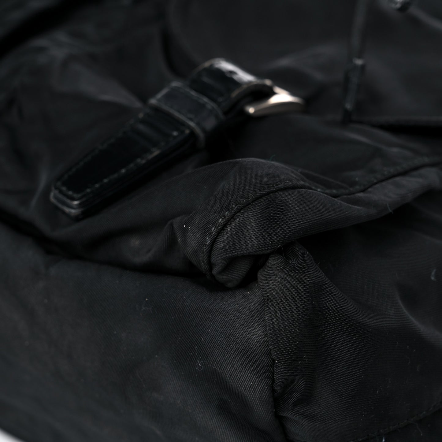 Nylon Vela Medium Backpack Black