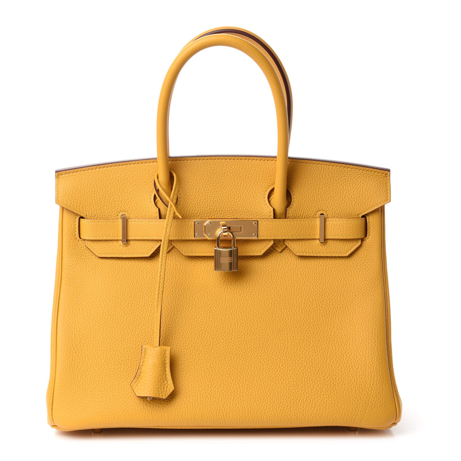 Hermes Togo Birkin 30 Jaune Ambre 1 of 11