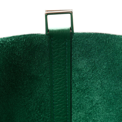 Hermes Taurillon Clemence Picotin Lock 18 PM Vert Vertigo 7 of 11