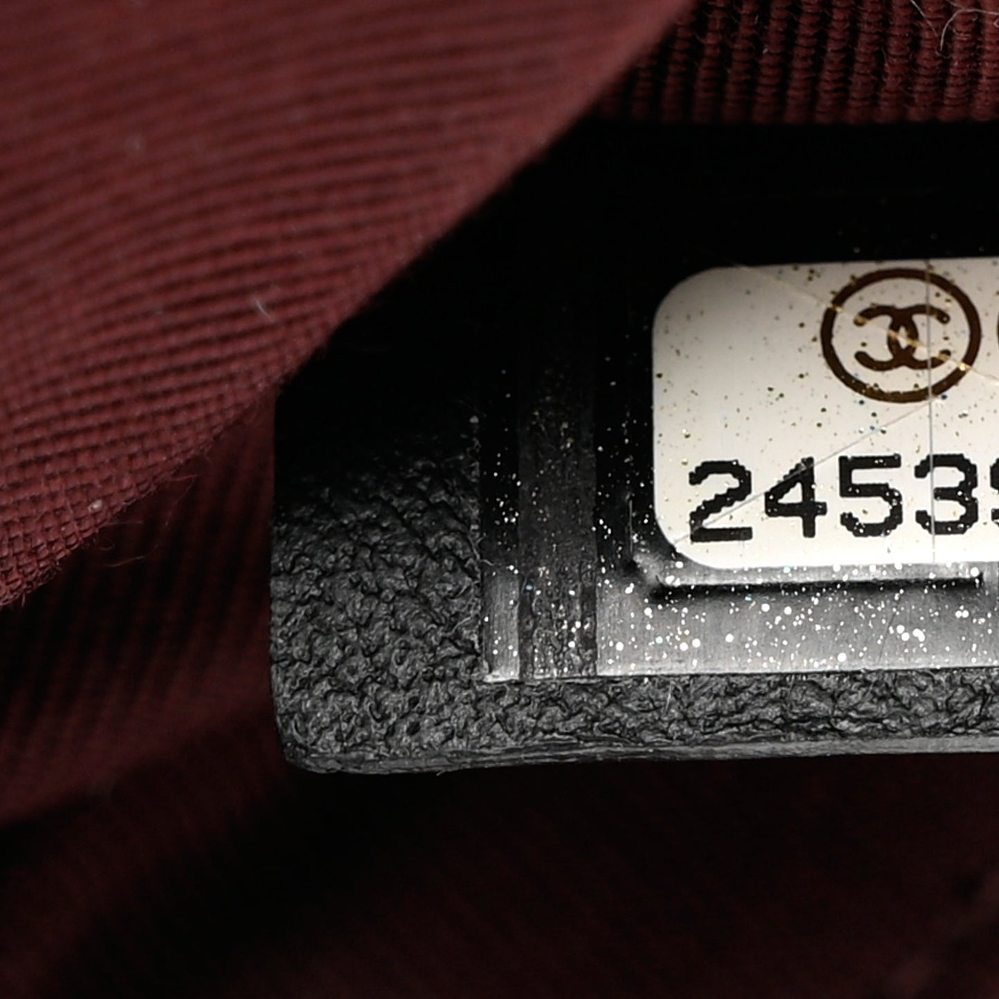 Caviar Quilted Small Cosmetic Case Black