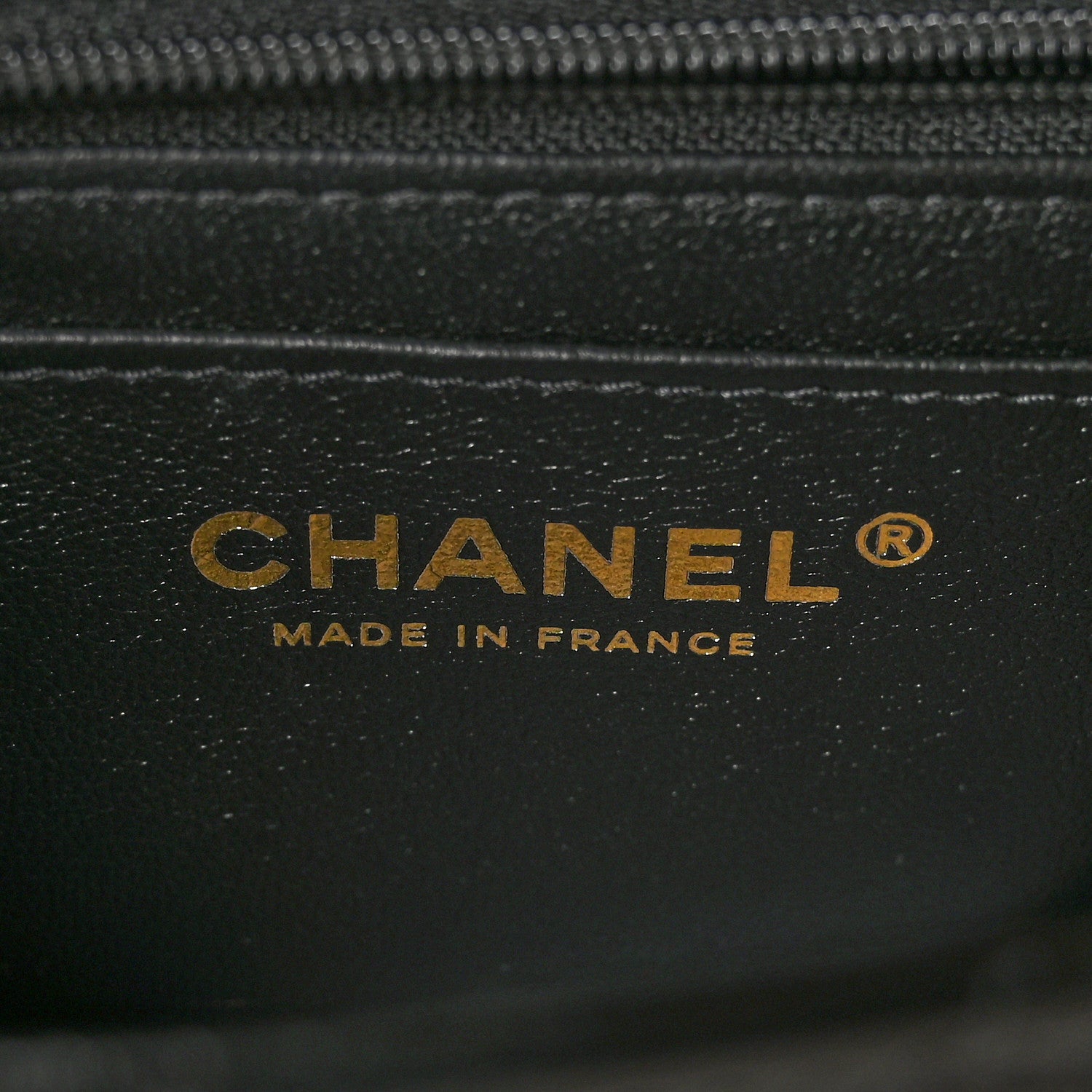 Chanel Lambskin Quilted Mini Top Handle Rectangular Flap Black 7 of 13