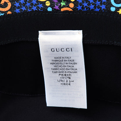 Gucci GG Supreme Monogram Psychedelic Fedora Hat M Multicolor 7 of 7