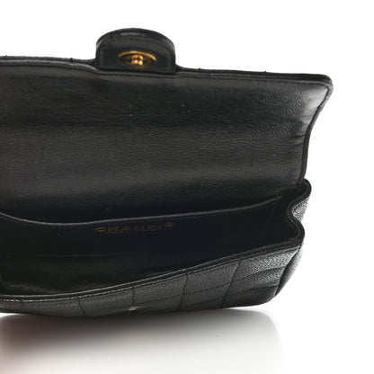Chanel Caviar Square Stitched Belt Bag Black 5 of 8