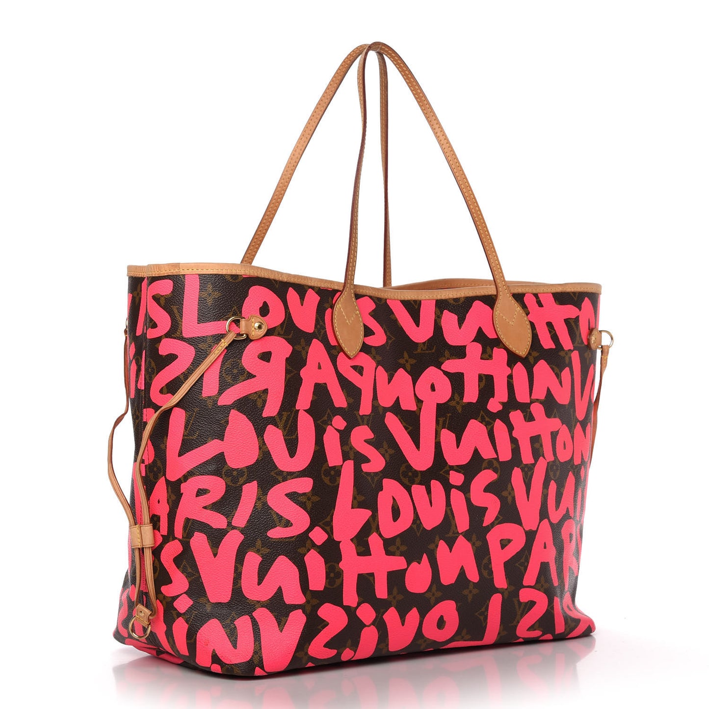 Monogram Graffiti Neverfull GM Fuchsia