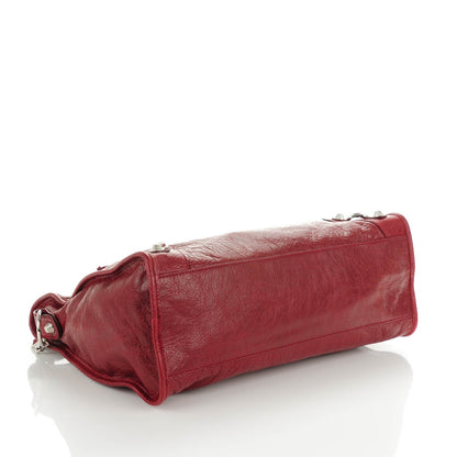 Balenciaga Agneau Giant 12 Silver Hardware City Rouge Cerise 4 of 8