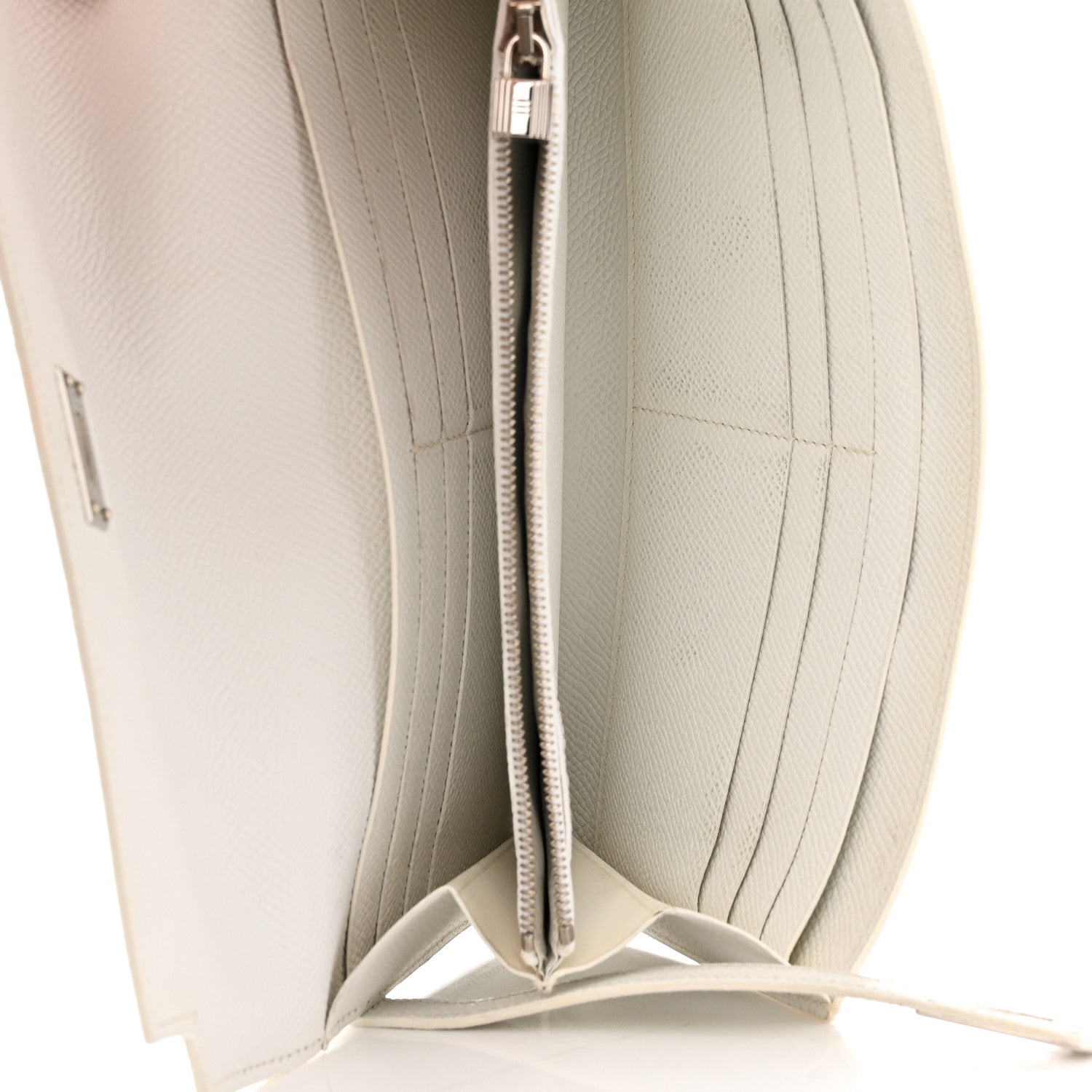 Hermes Epsom Kelly Longue Wallet White 5 of 10