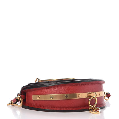 Chloe Calfskin Small Nile Bracelet Minaudiere Bag Dahlia Red 5 of 8