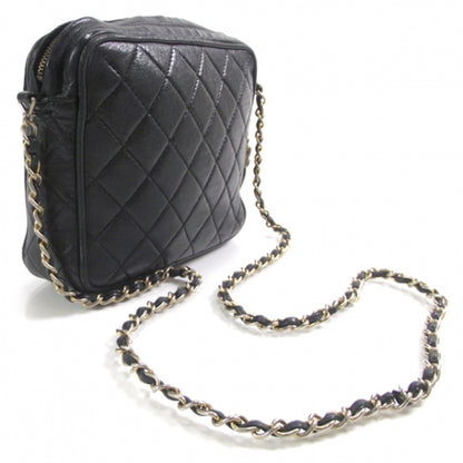 Chanel Lambskin Quilted Tassel Shoulder Bag Navy 3 of 11