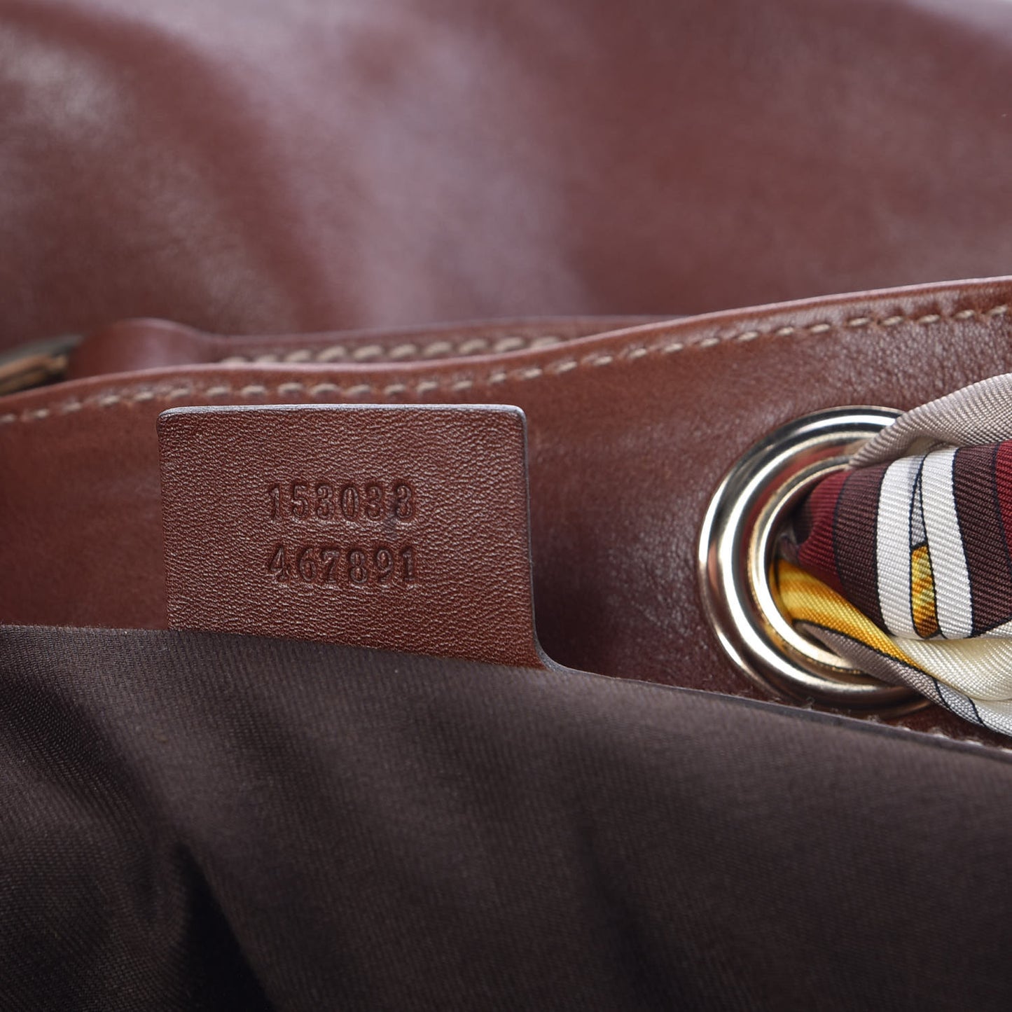 Calfskin Large Positano Tote Brown