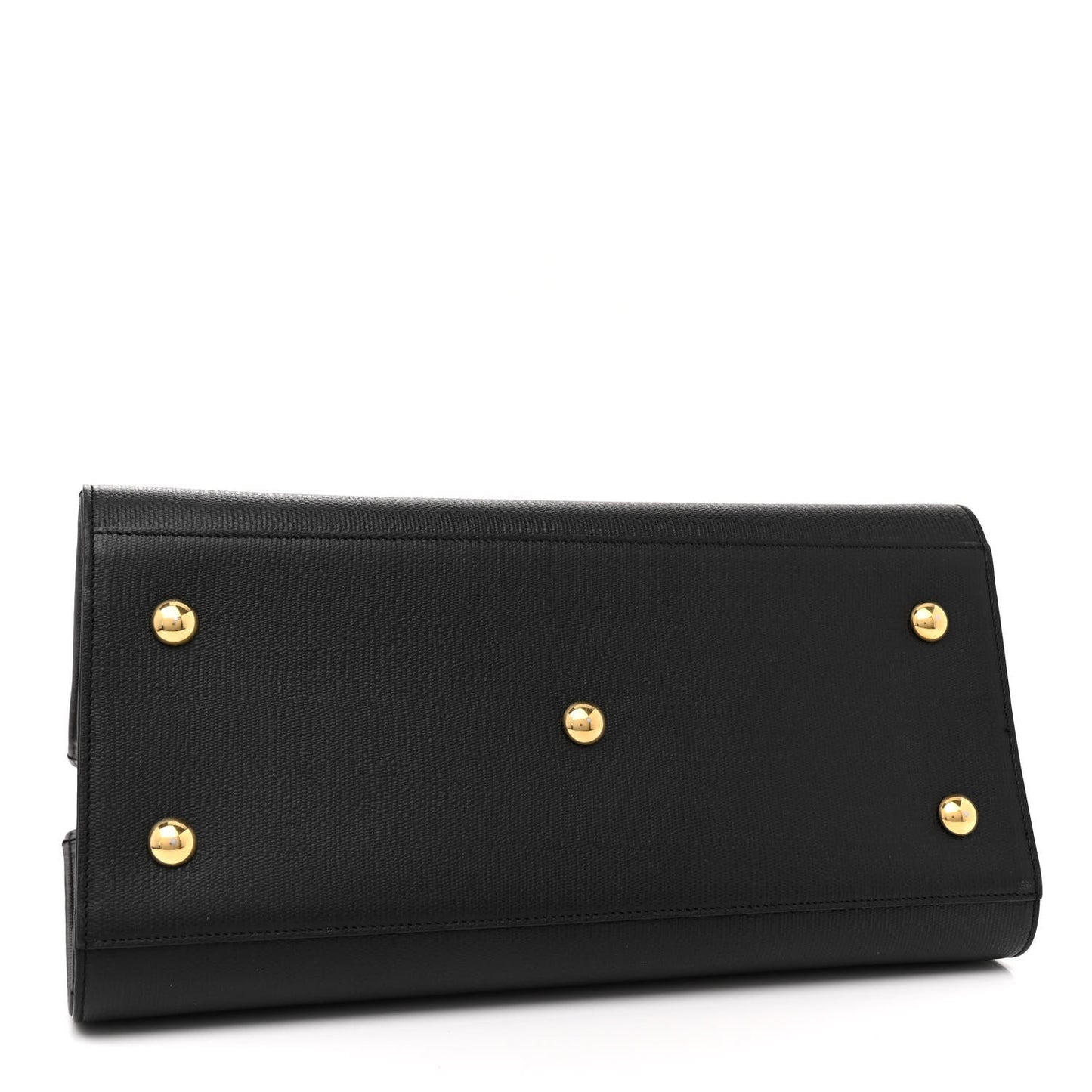 Textured Calfskin Small Classic Y Cabas Black