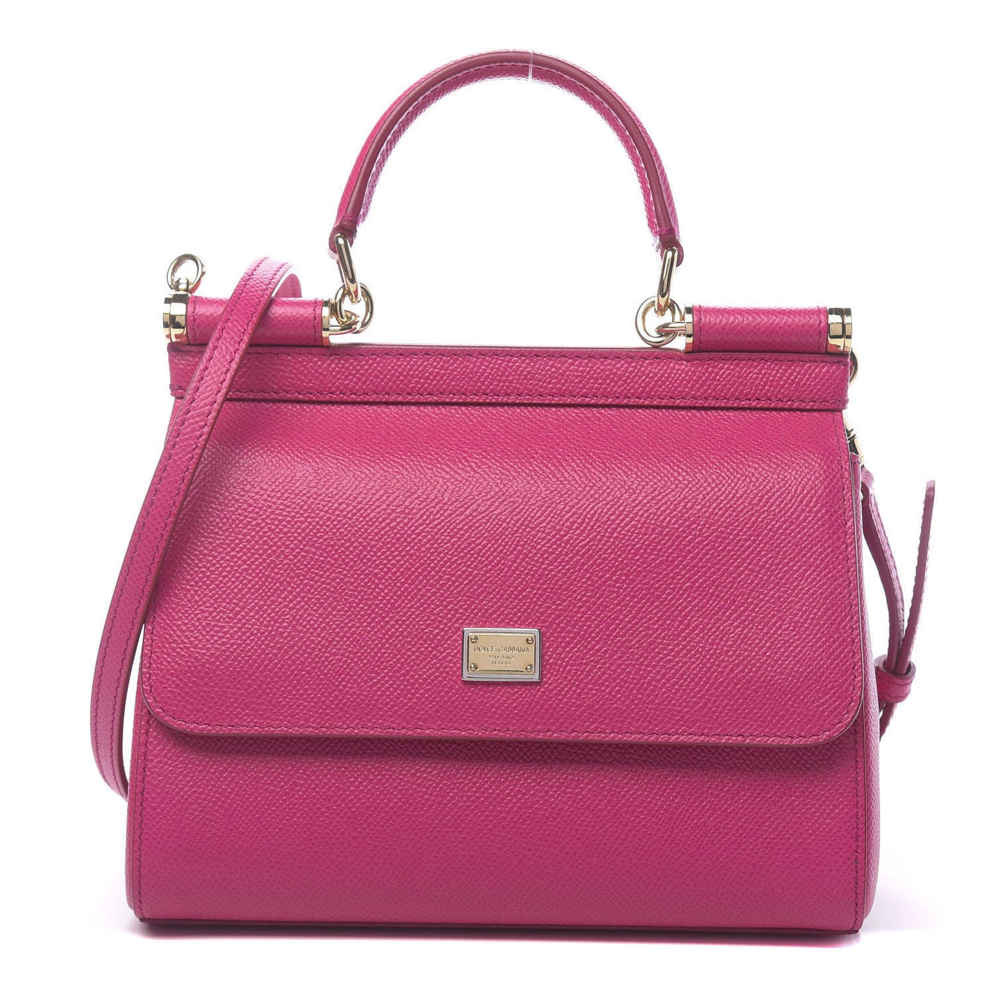 Dauphine Small Miss Sicily Satchel Rosa Geranio