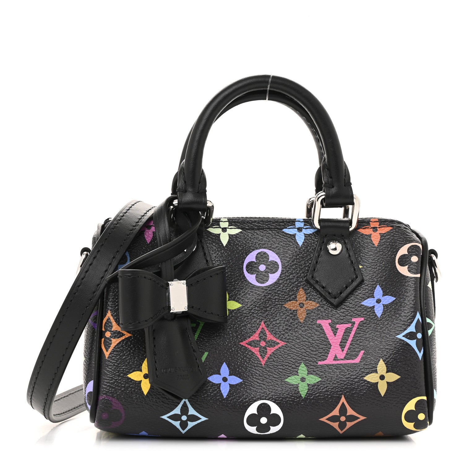 Louis Vuitton LV X TM Monogram Multicolor Nano Speedy Black 1 of 9