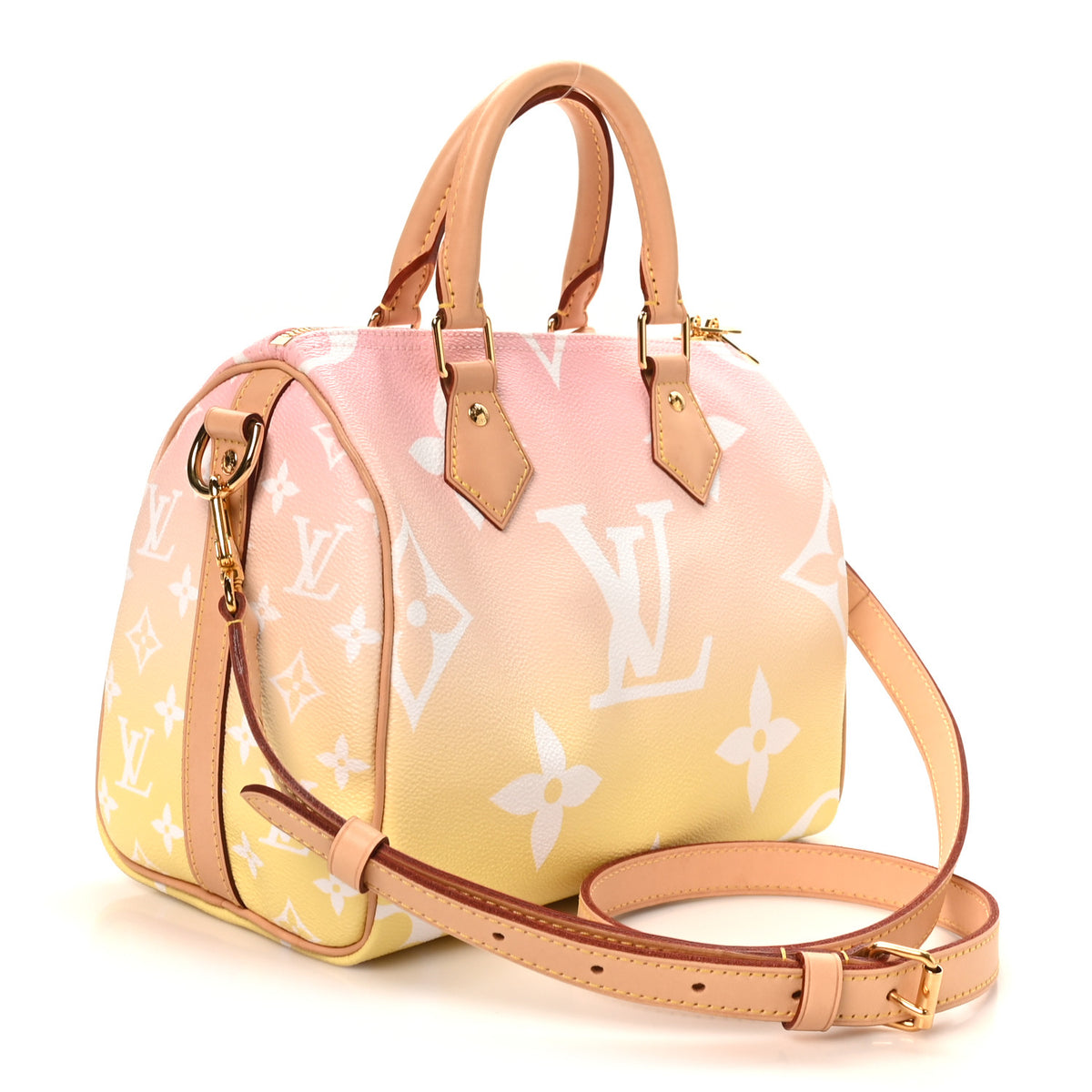 Monogram Giant By The Pool Speedy Bandouliere 25 Light Pink