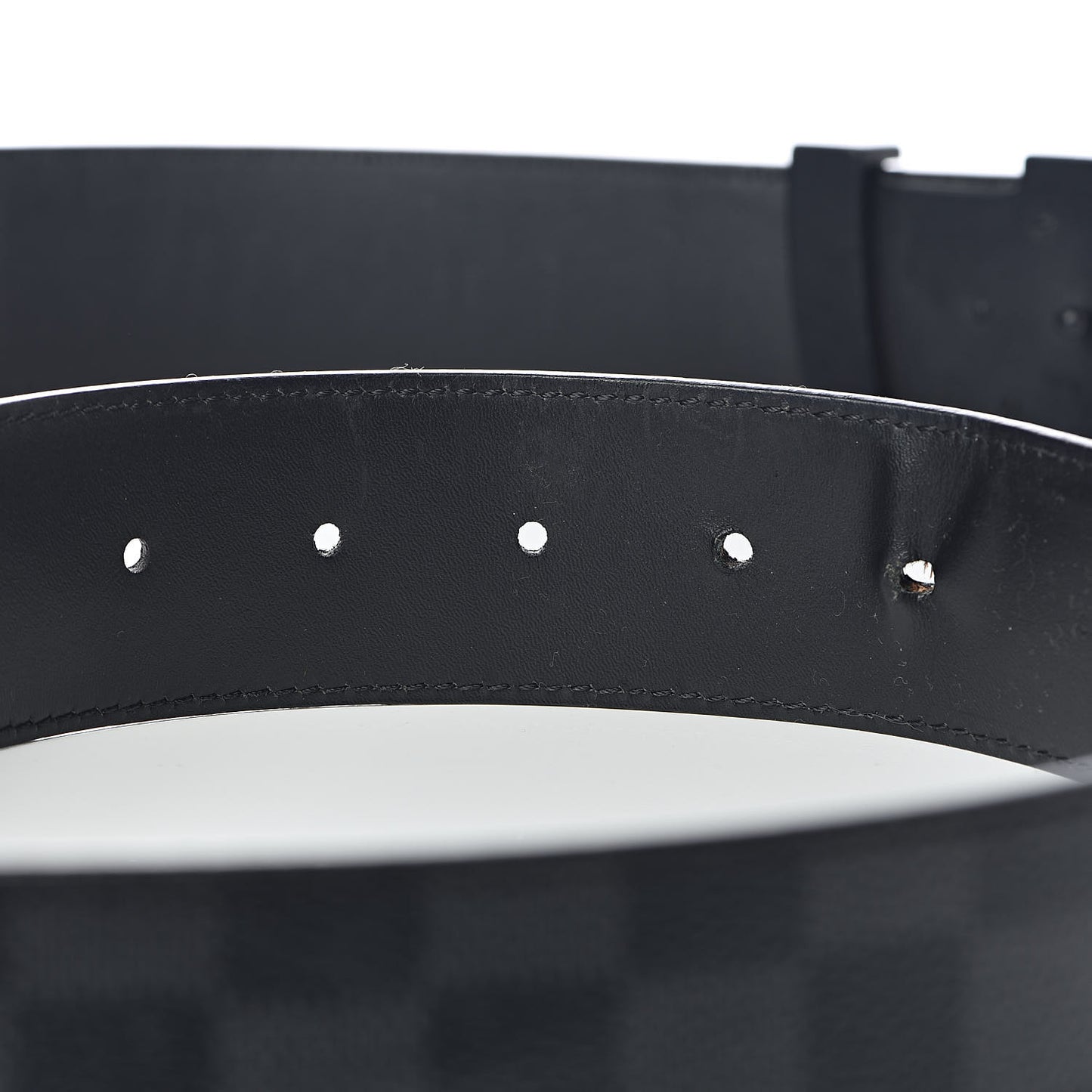 Damier Graphite 40mm LV Initiales Belt 110 44