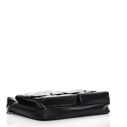 Chanel Calfskin Quilted Cambon Multipocket Top Handle Bag Black 4 of 10