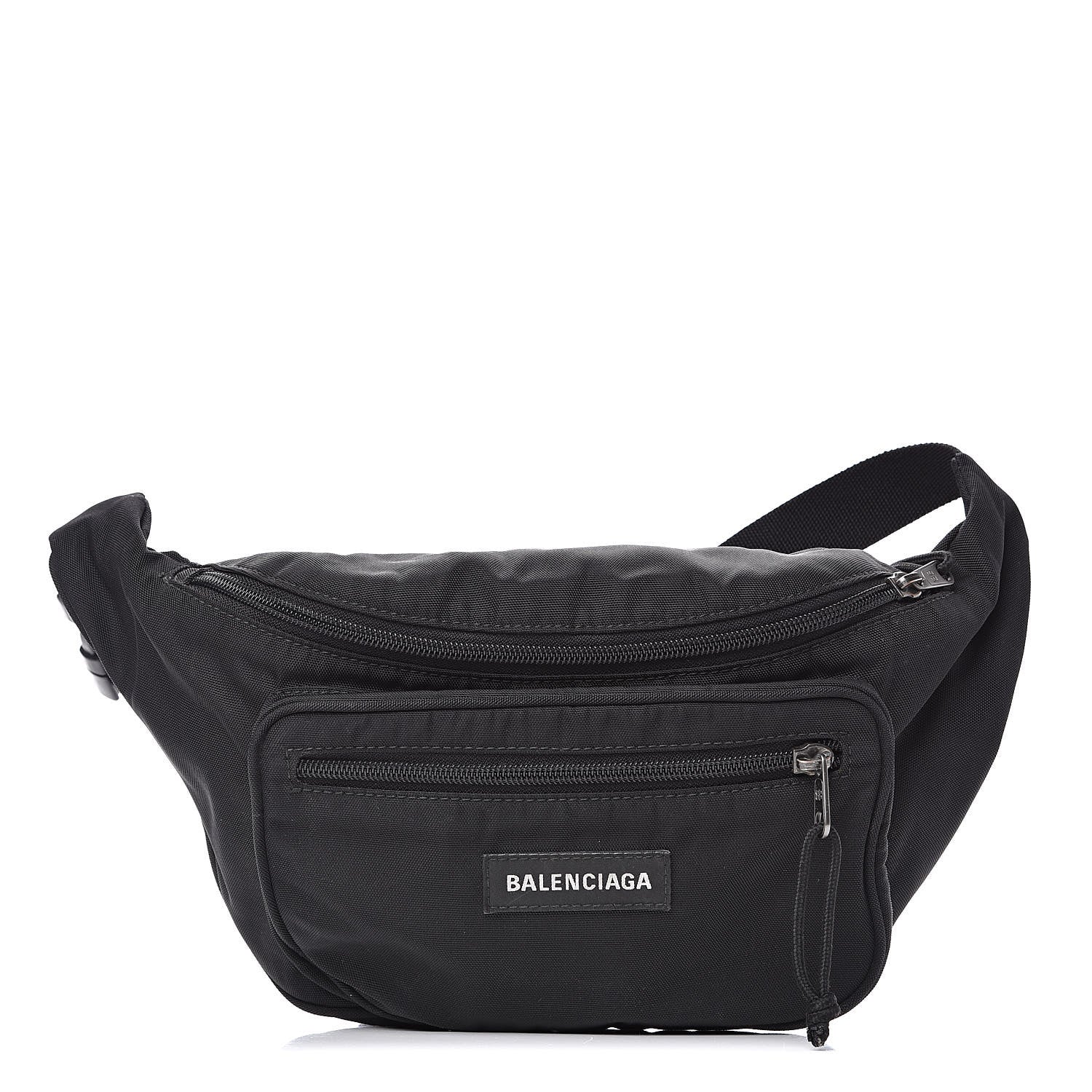 Balenciaga Recycled Casual Nylon Explorer Beltpack Black 1 of 10