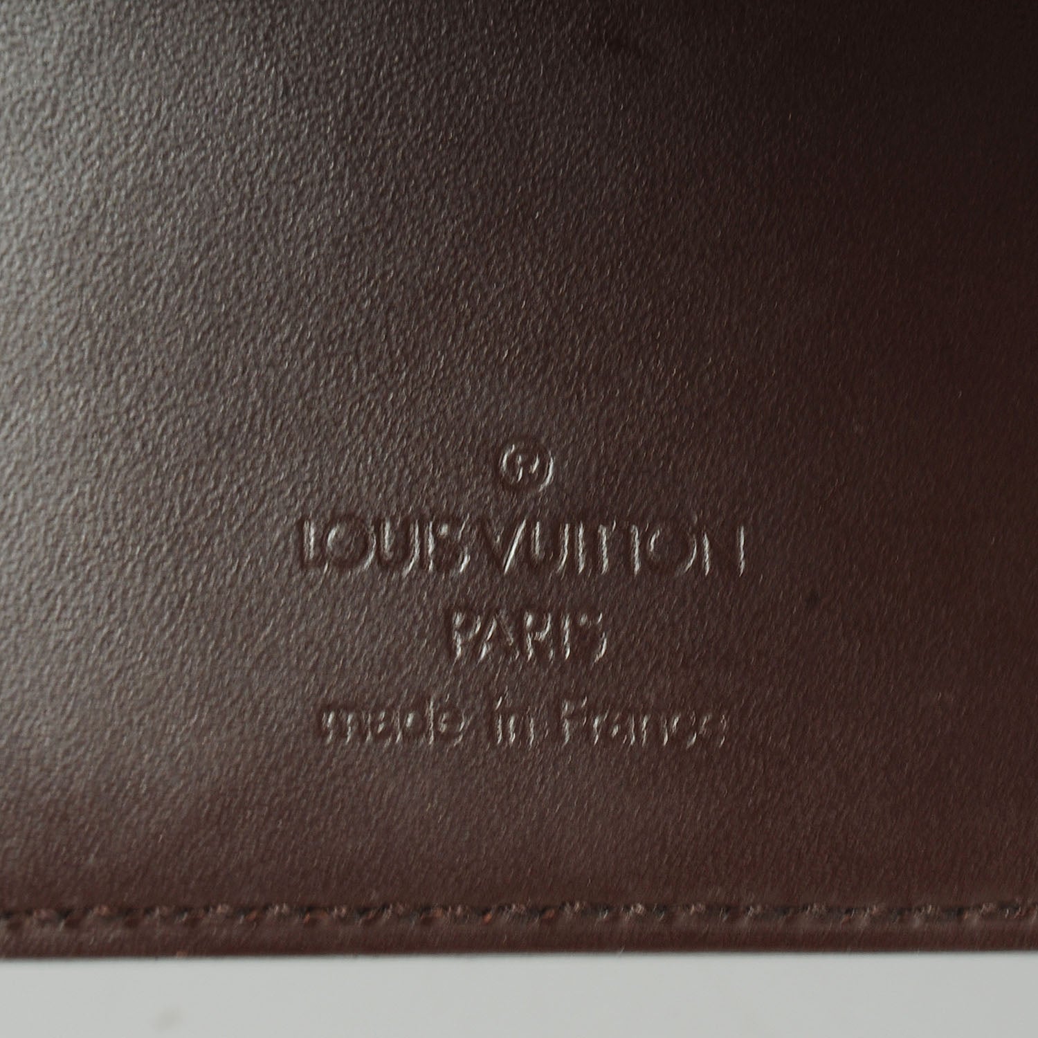 Louis Vuitton Epi Medium Ring Agenda Cover Moka 5 of 7