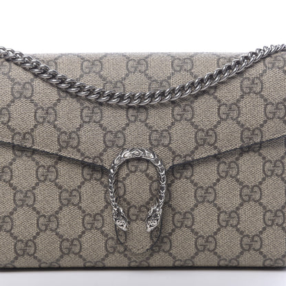 Gucci GG Supreme Monogram Mini Dionysus Chain Wallet Beige Black 13 of 13