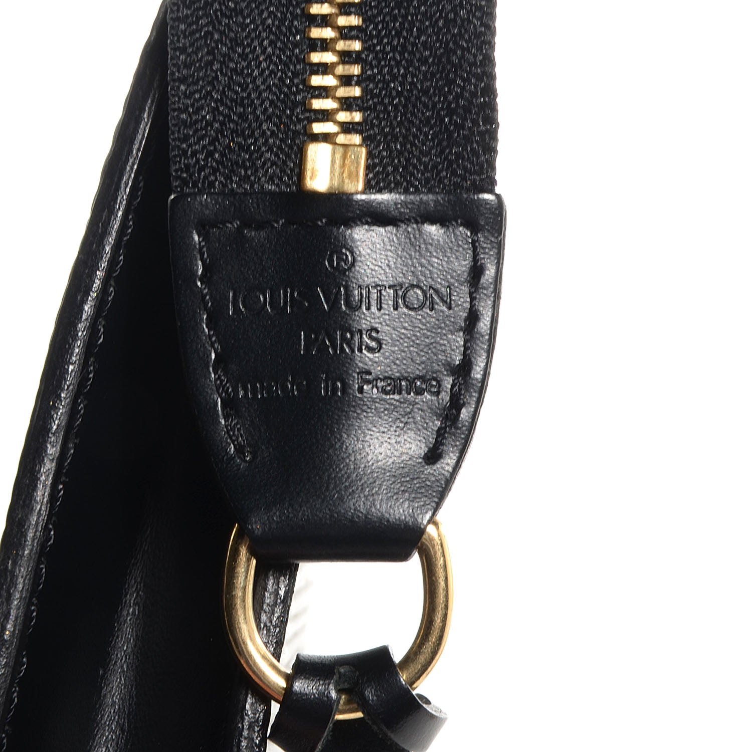 Louis Vuitton Epi Pochette Accessories 24 Black 7 of 7