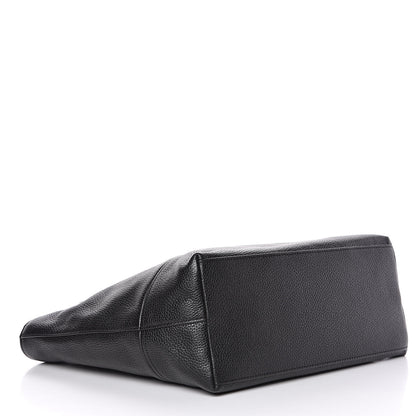 Marc Jacobs Pebbled Calfskin Shopping Tote Black 4 of 10