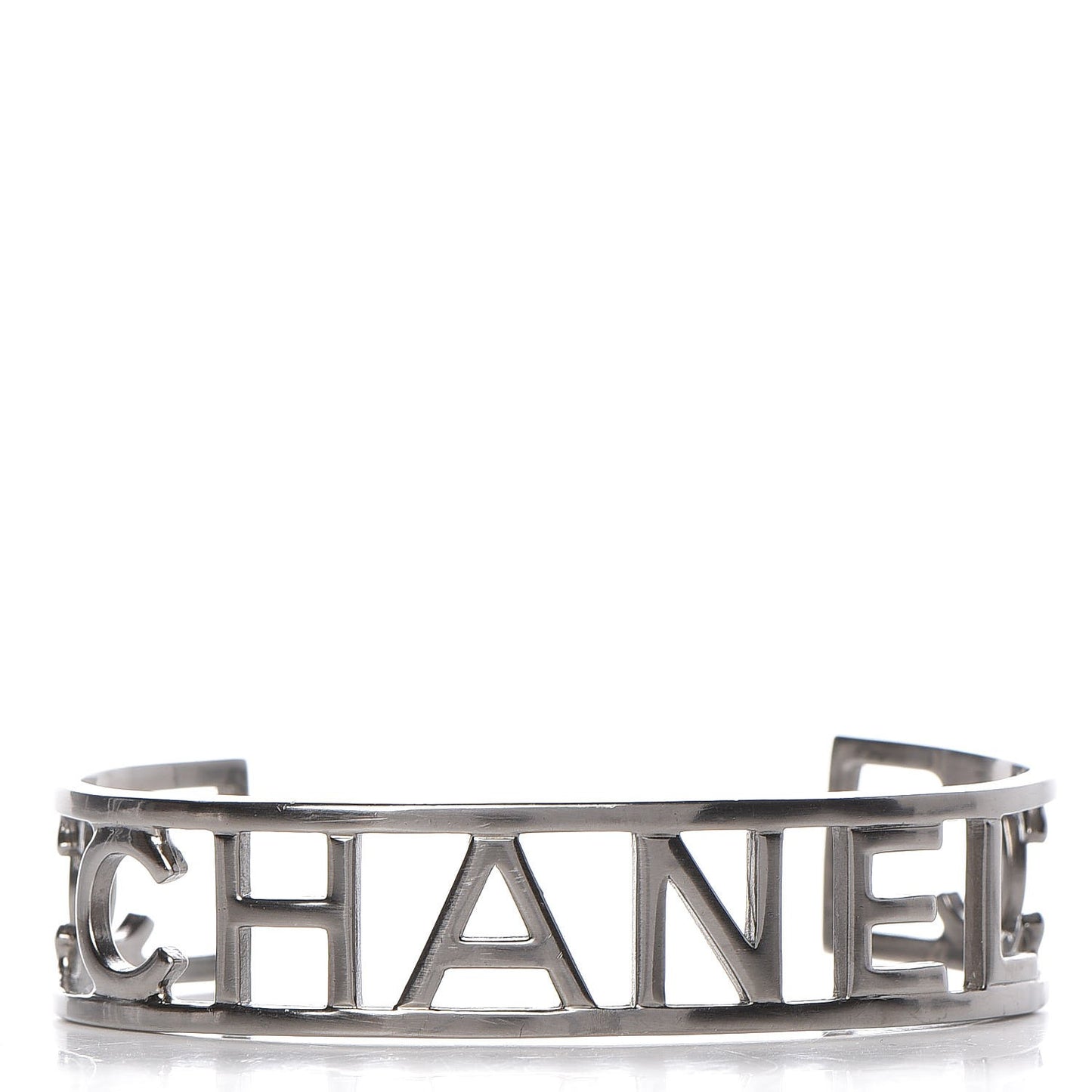 Metal Logo Cuff Gold