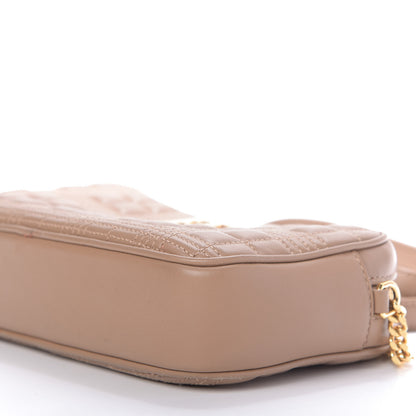 Burberry Lambskin Quilted Camera Bag Camel 7 of 9