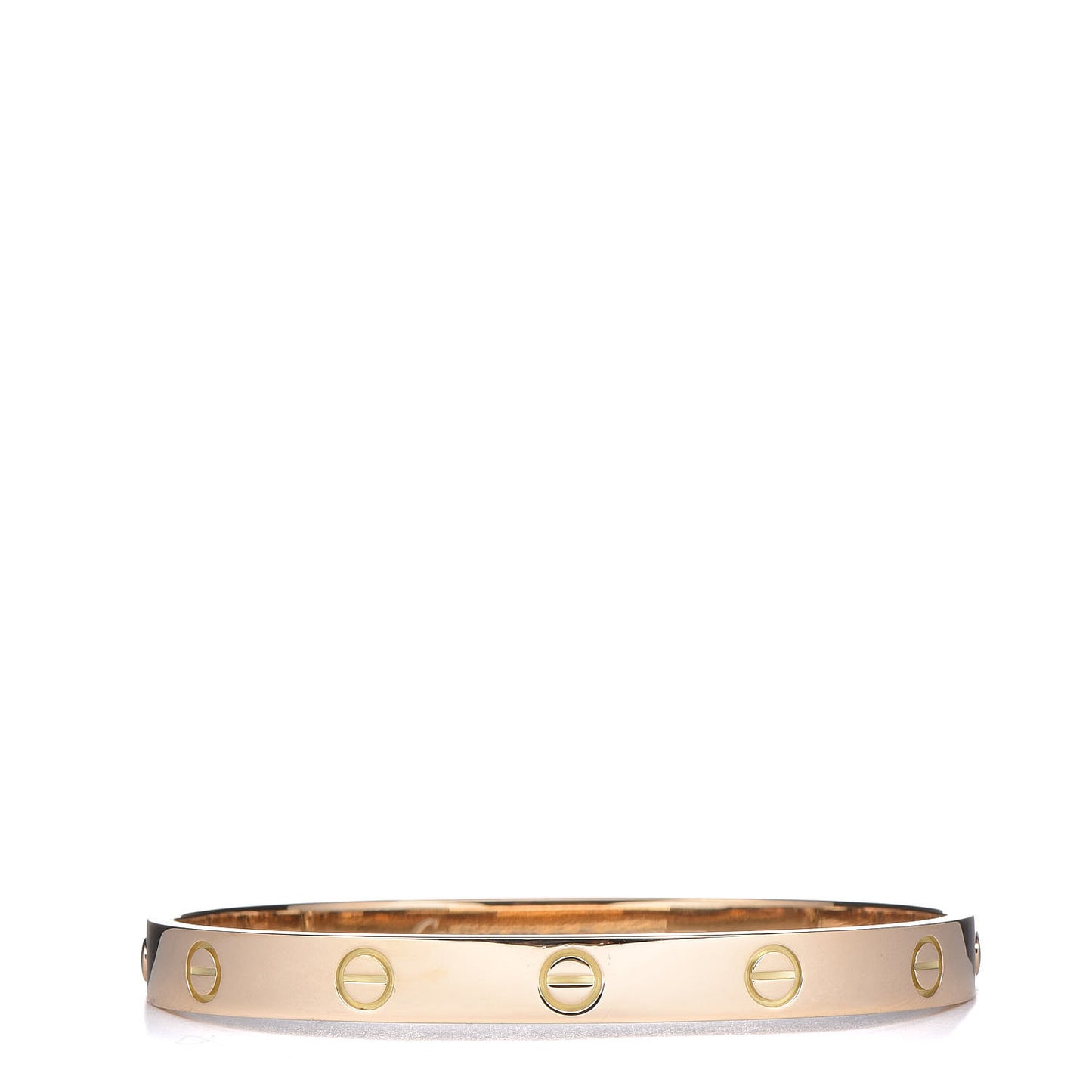 18K Yellow Gold LOVE Bracelet 17
