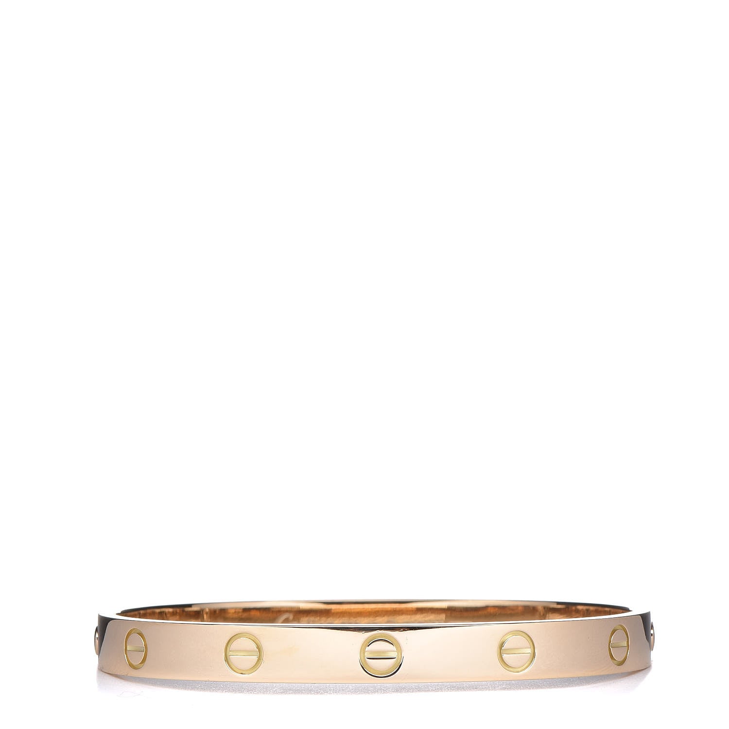 Cartier 18K Yellow Gold LOVE Bracelet 17 1 of 7