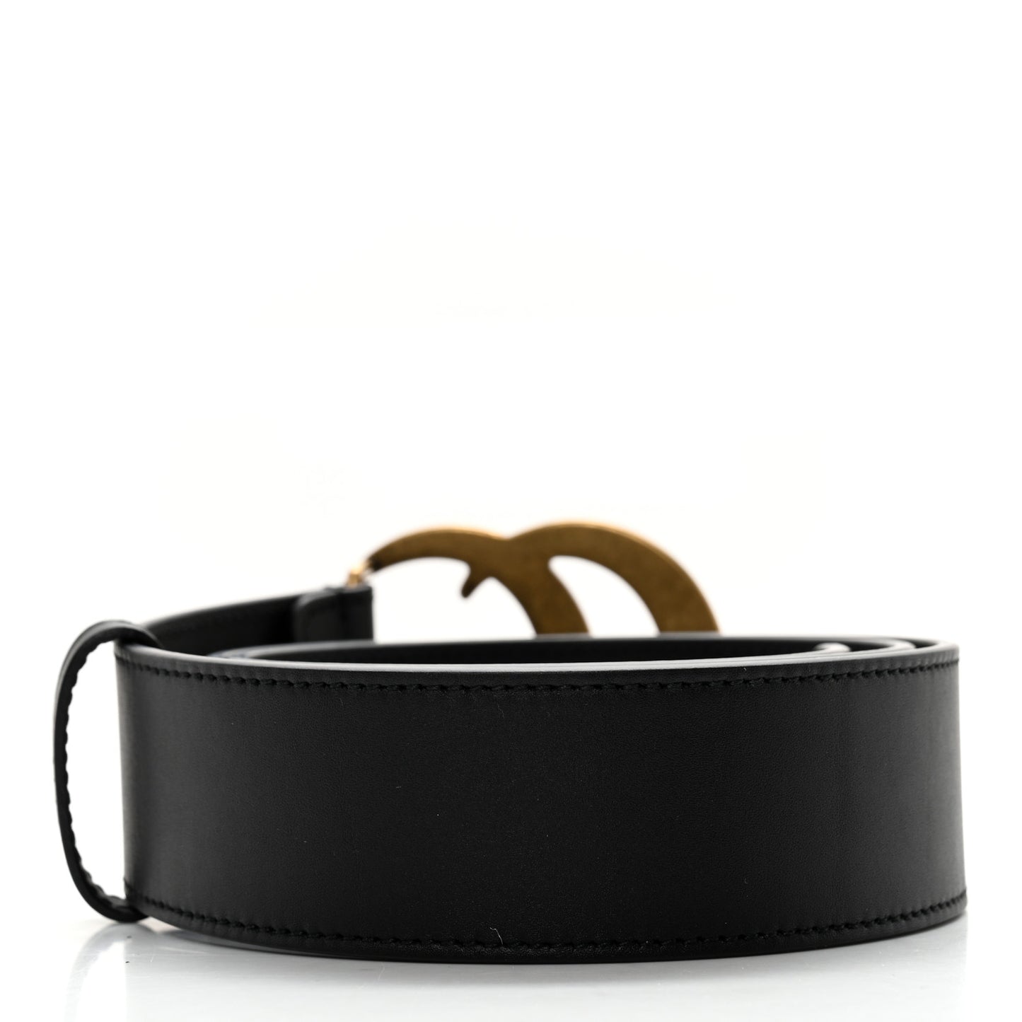 Calfskin Double G 40mm Belt 80 32 Black