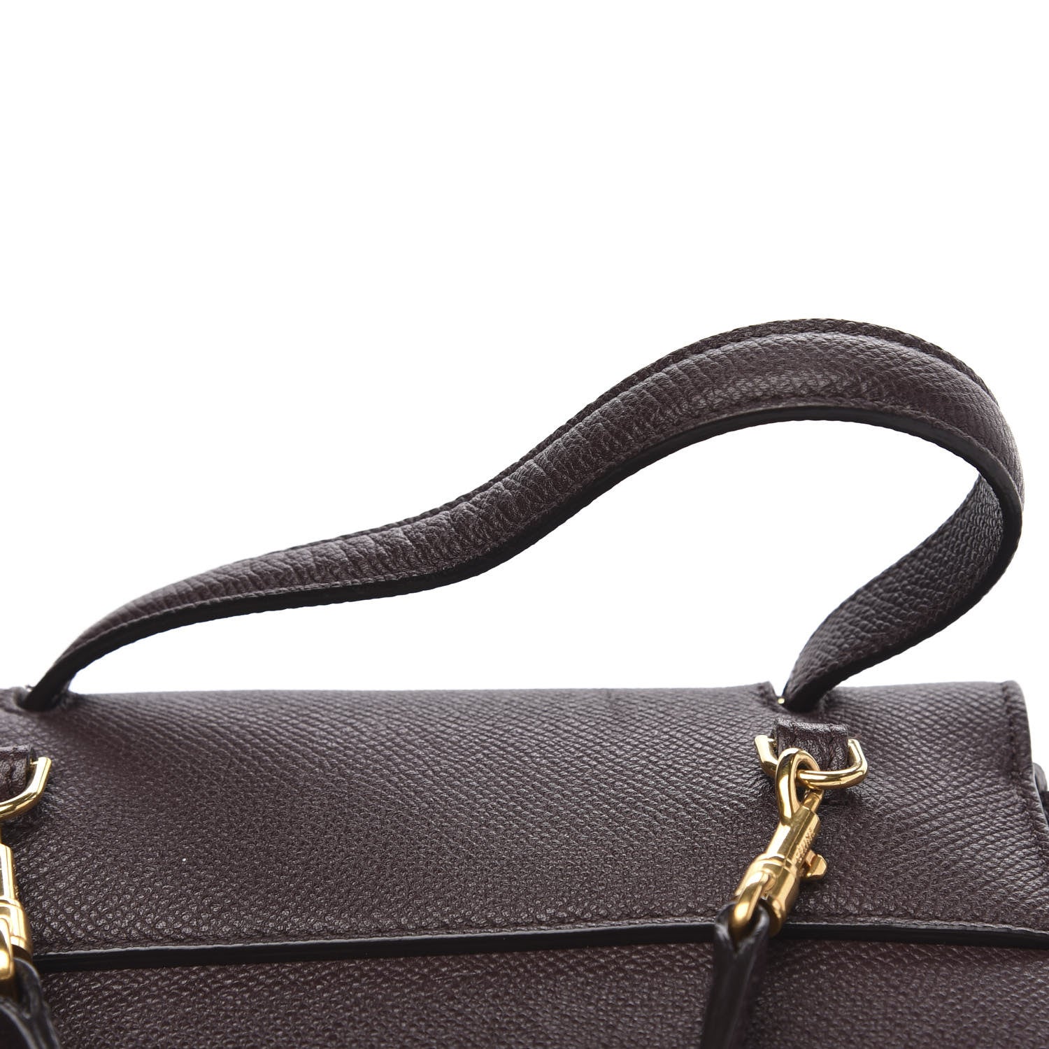 Celine Grained Calfskin Nano Belt Bag Brown 11 of 13