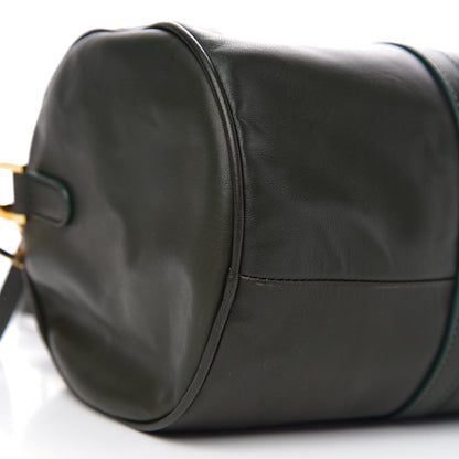 Mansur Gavriel Lambskin Mini Duffel Bag Moss 6 of 7