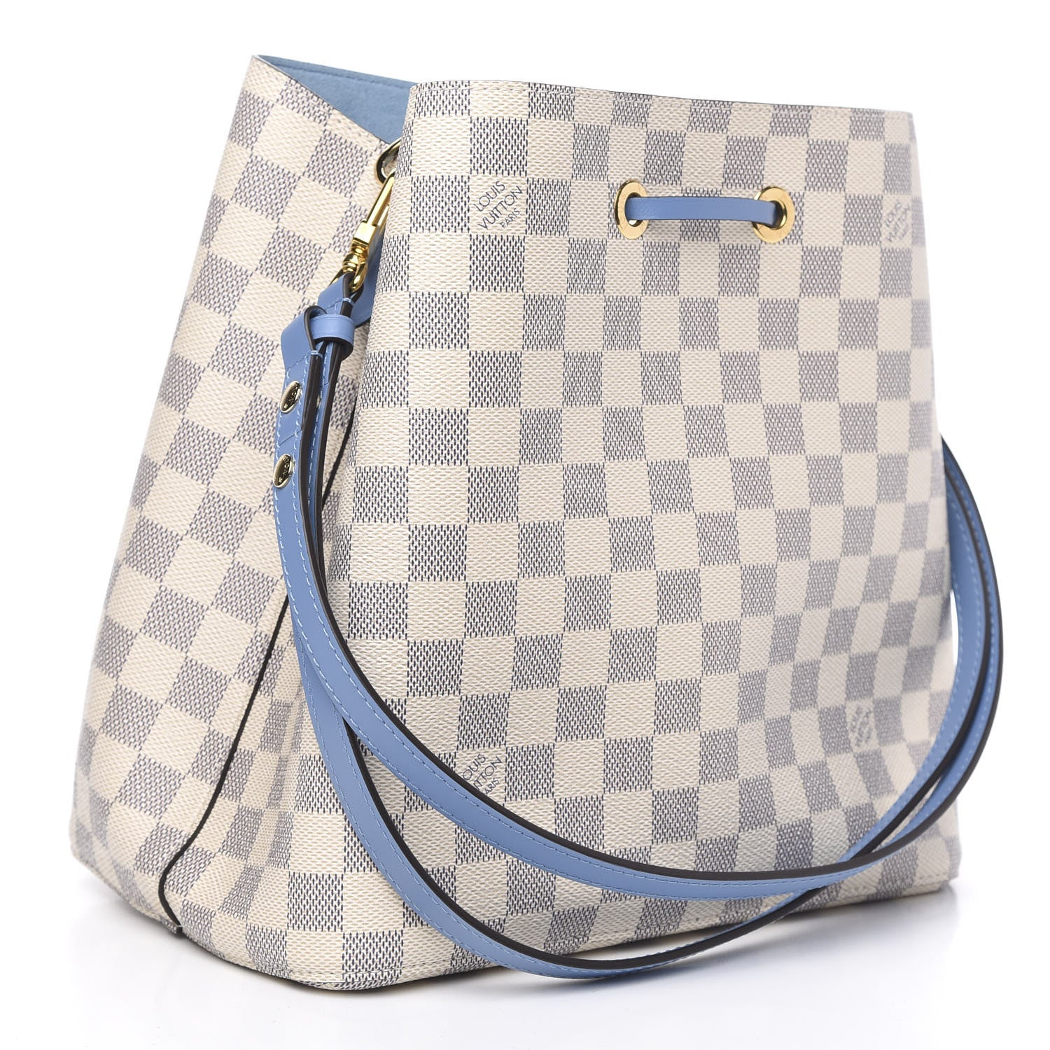 Louis Vuitton Damier Azur Neonoe MM Bleuet 3 of 9