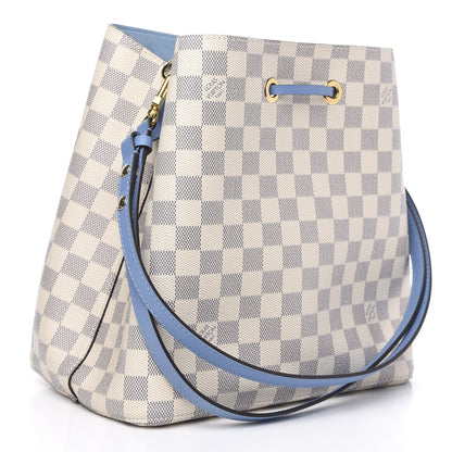 Louis Vuitton Damier Azur Neonoe MM Bleuet 3 of 9