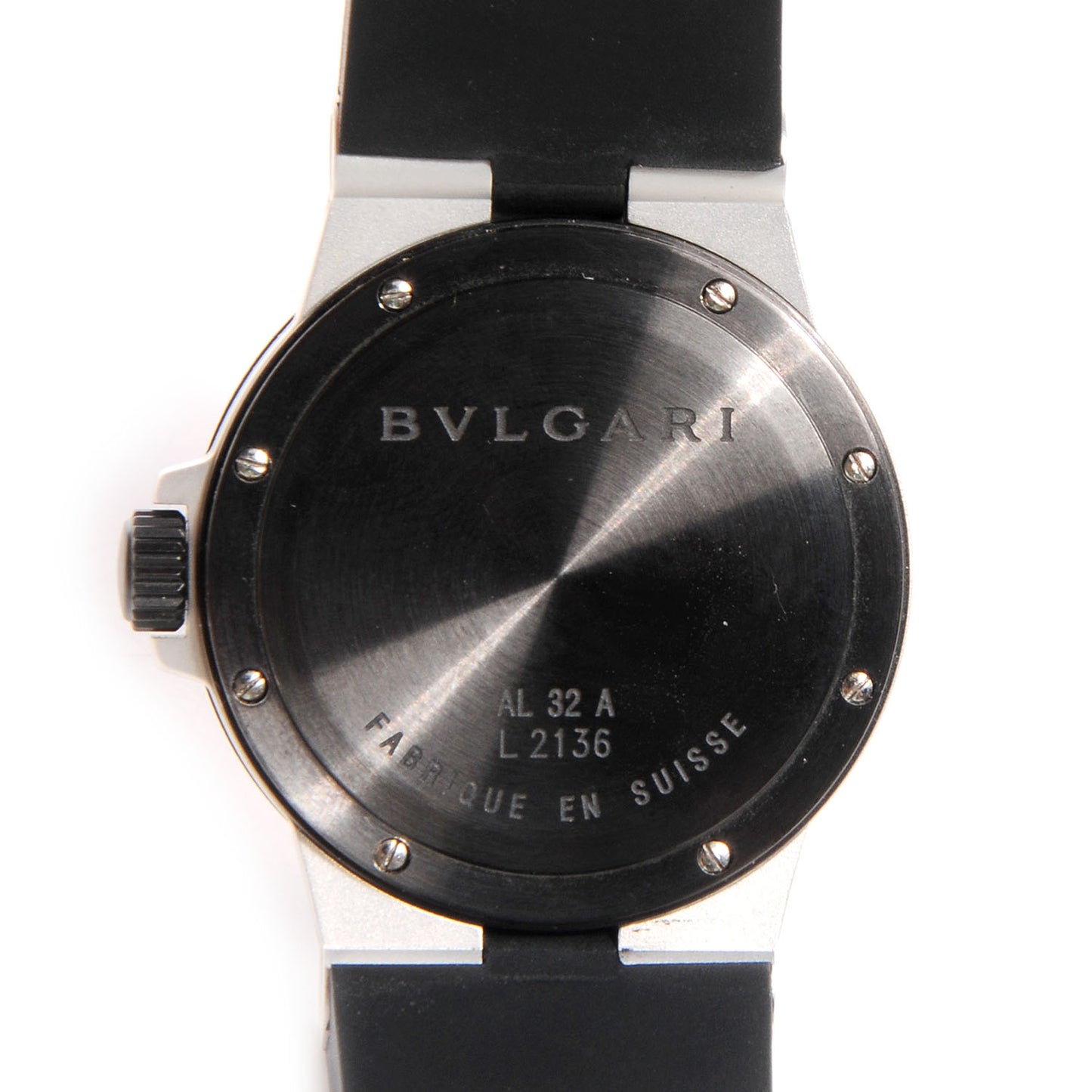 Aluminum Rubber 32mm Diagono Quartz Watch