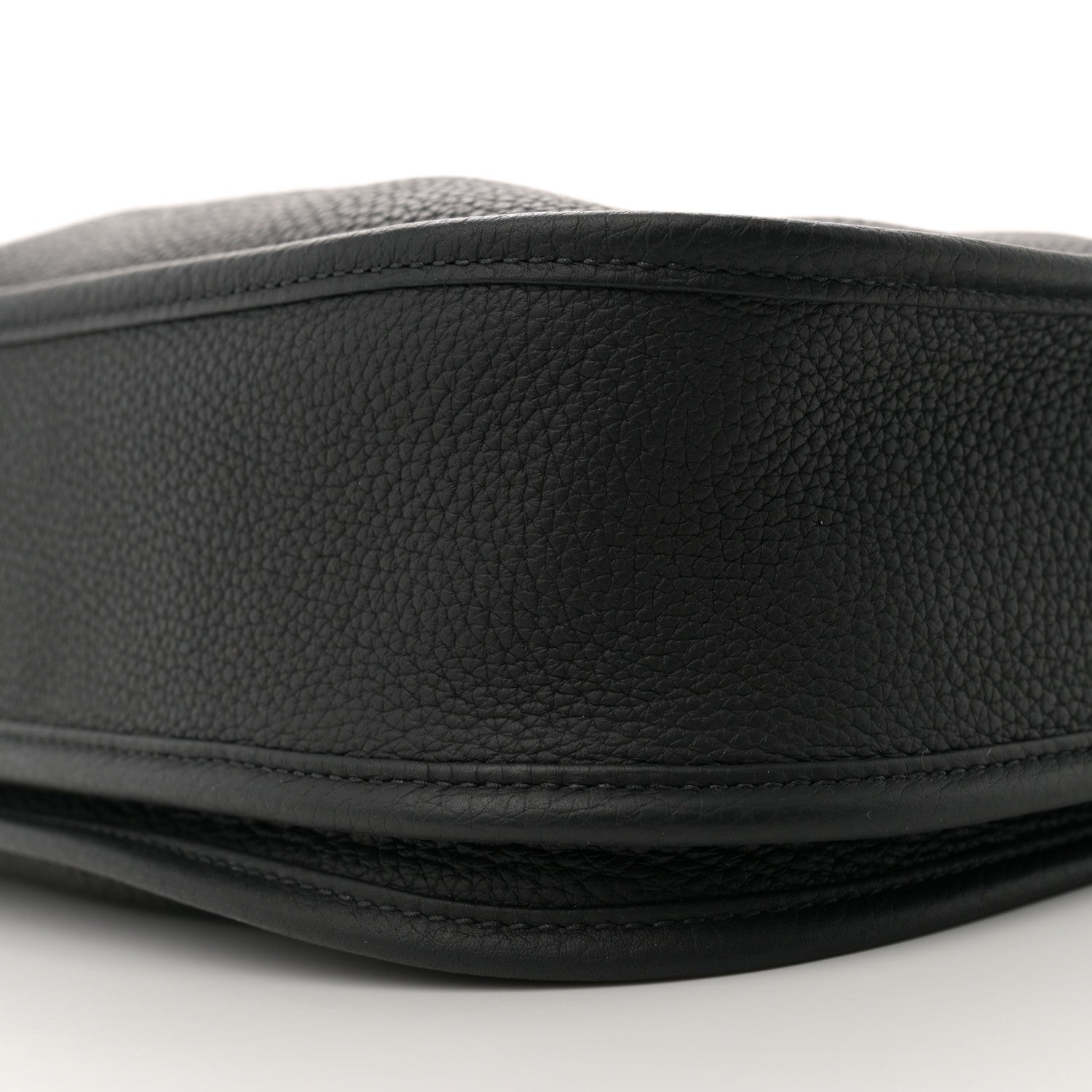 Hermes Taurillon Clemence Evelyne III PM Black 10 of 11