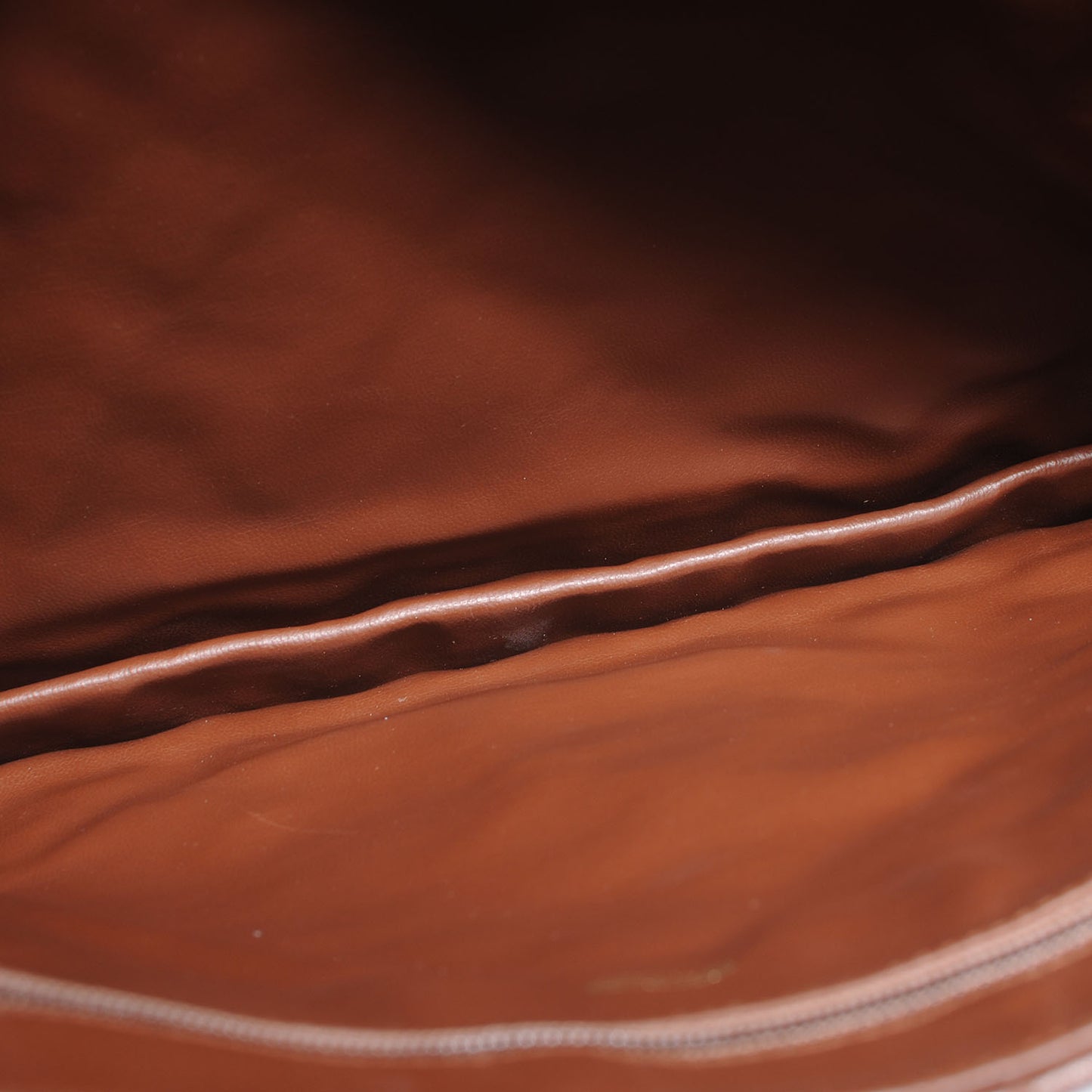 Lambskin Portfolio Flap Brown