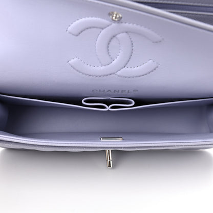 Chanel Caviar Quilted Medium Double Flap Light Purple 5 of 10