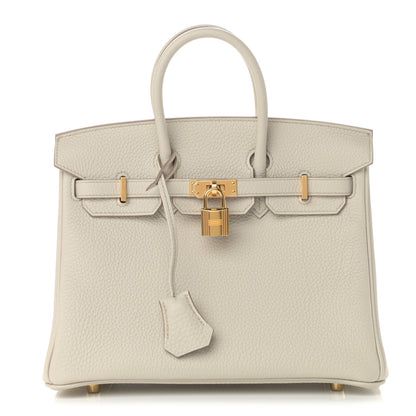 Hermes Togo Birkin 25 Beton 1 of 11