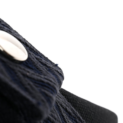 Hermes Canvas Large Bride-A-Brac Pouch Bleu Nuit 7 of 7