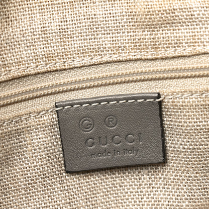 Gucci Soft Microguccissima Small Zippered Satchel Loess 6 of 10