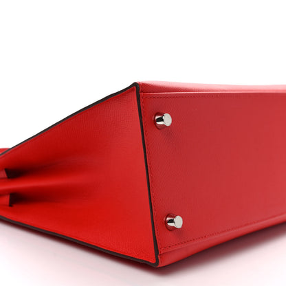 Hermes Epsom Kelly Sellier 28 Rouge de Coeur 8 of 11