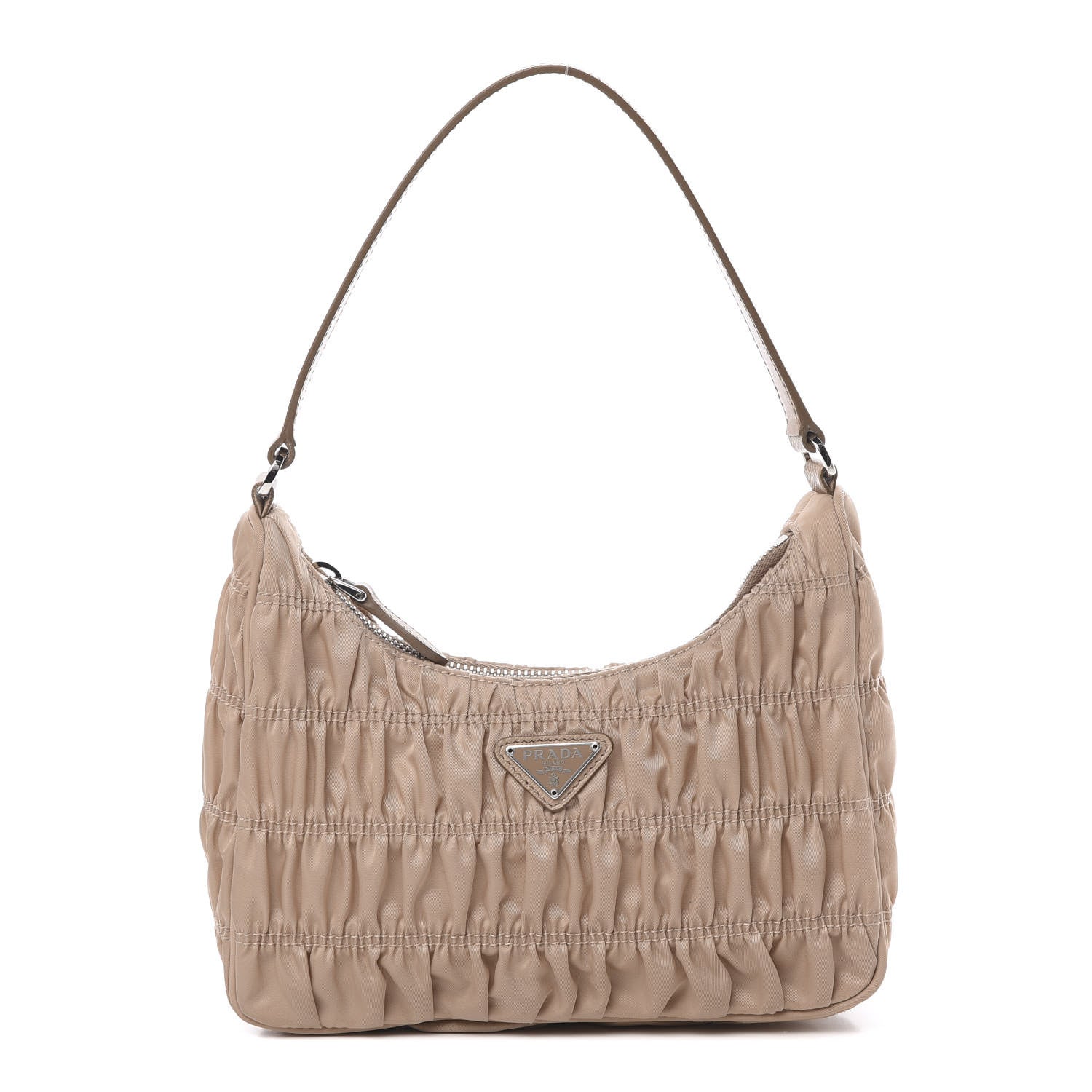 Prada Tessuto Nylon Gaufre Shoulder Bag Cammeo 1 of 10