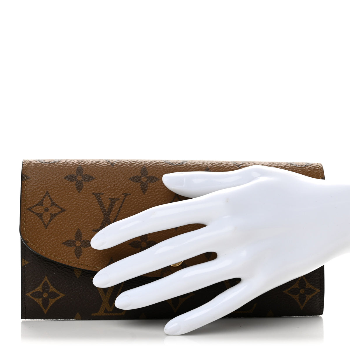 Reverse Monogram Emilie Wallet