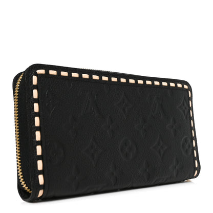 Louis Vuitton Empreinte Vosges Zippy Wallet Black 3 of 10