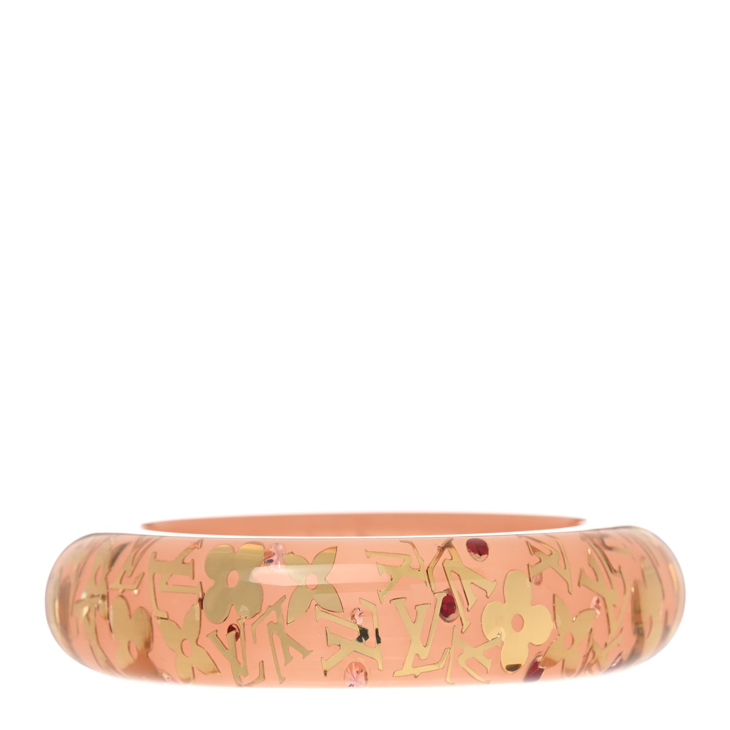 Resin Swarovski Medium Inclusion Bracelet GM Rose