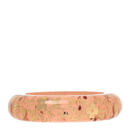 Louis Vuitton Resin Swarovski Medium Inclusion Bracelet GM Rose 3 of 4